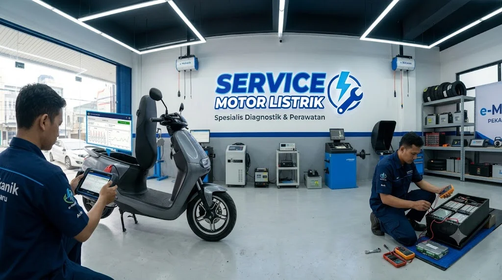 Estimasi Biaya Service Motor Listrik Kota Serang Wilayah Taktakan dan Tips Rawat Komponen